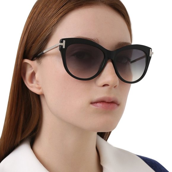 NEW TOM FORD WOMEN CAT EYE SUNGLASSES - Picture 2 of 6